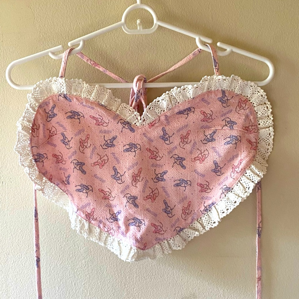 Fashion Brand Company Ballet Halter with Lace Trim
